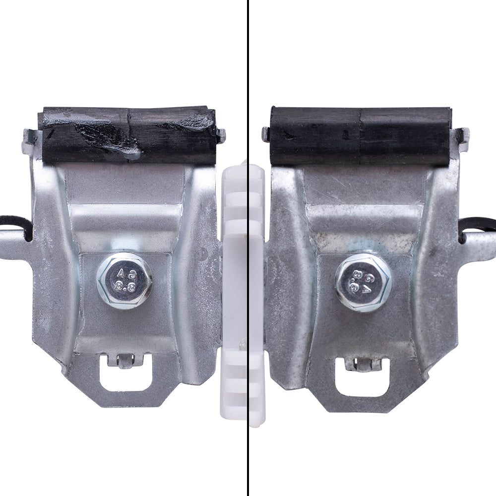 Front Driver and Passenger Side Power Window Regulators with Motor Compatible with 2014-2019 Silverado/Sierra & 2015-2019 Silverado/Sierra 2500/3500