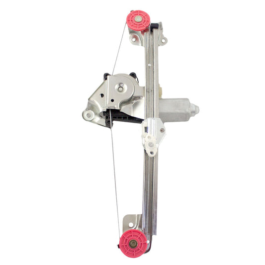 Passenger Rear Power Window Regulator with Lift Motor Assembly Compatible with 97-03 Cutlass Malibu & Malibu Classic 15223281
