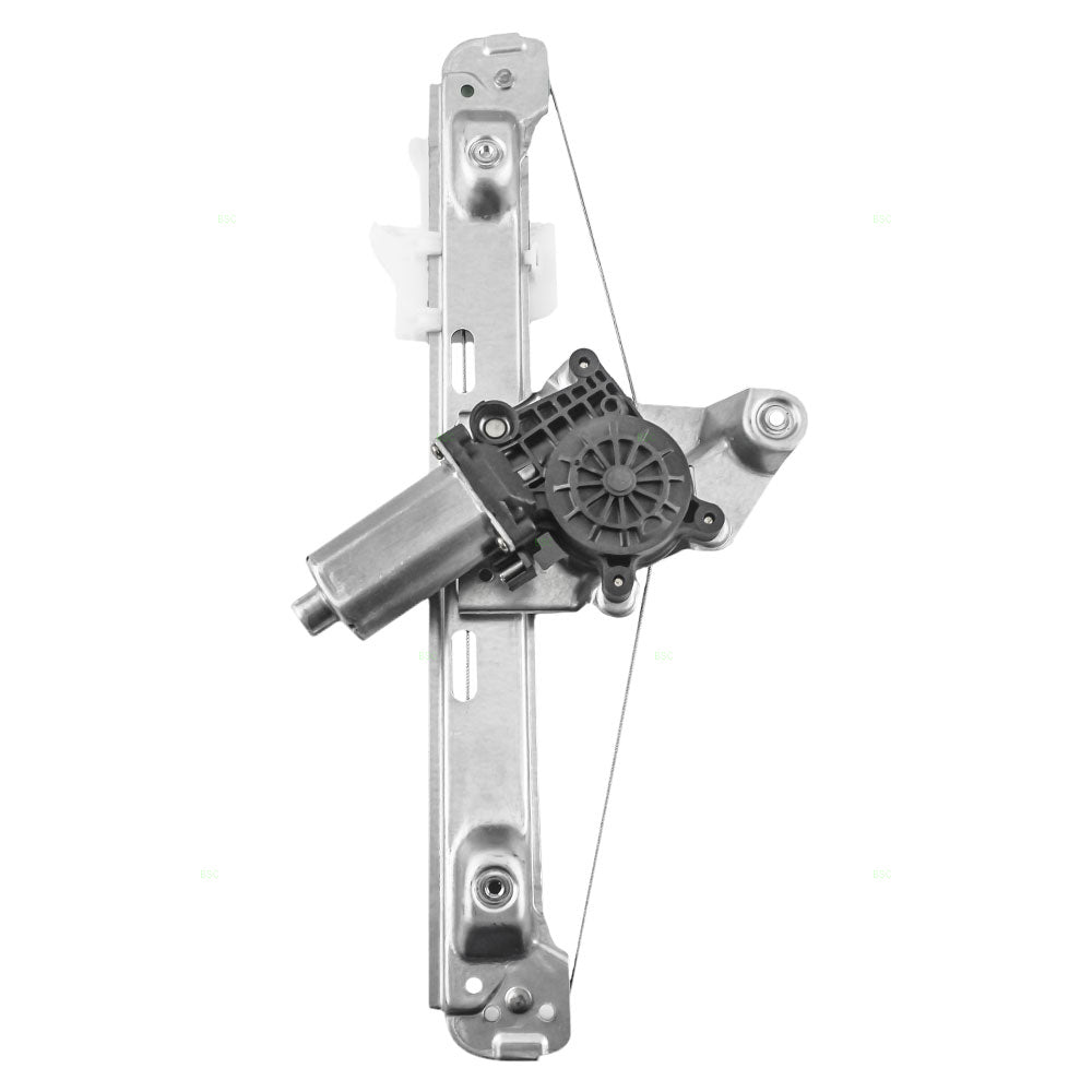 Driver Rear Power Window Regulator with Lift Motor Assembly Compatible with 2004-2005 Malibu & Malibu Maxx 15270573