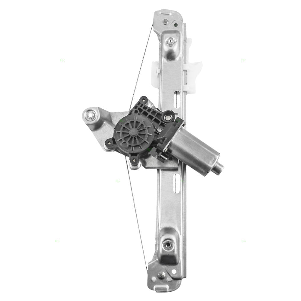 Passenger Rear Power Window Regulator with Lift Motor Assembly Compatible with 2004-2005 Malibu & Malibu Maxx 15270572