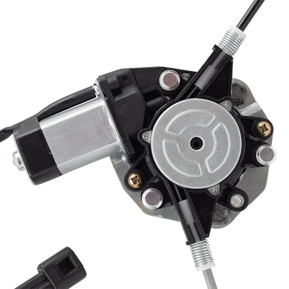 Driver Front Power Window Regulator with Lift Motor Assembly Compatible with 2006-2013 Impala 19180071