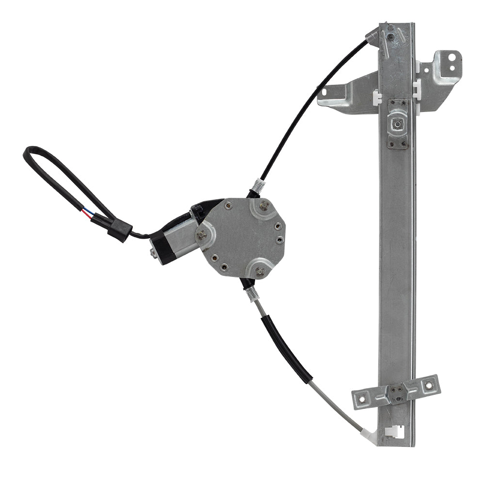 Set Front Power Window Regulators with Lift Motors Compatible with 2006-2013 Impala 19180071 22894022