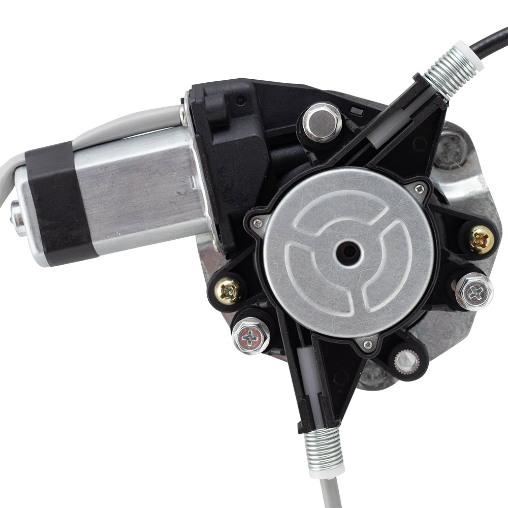 Driver Rear Power Window Regulator with Lift Motor Assembly Compatible with 2006-2013 Impala 19180071