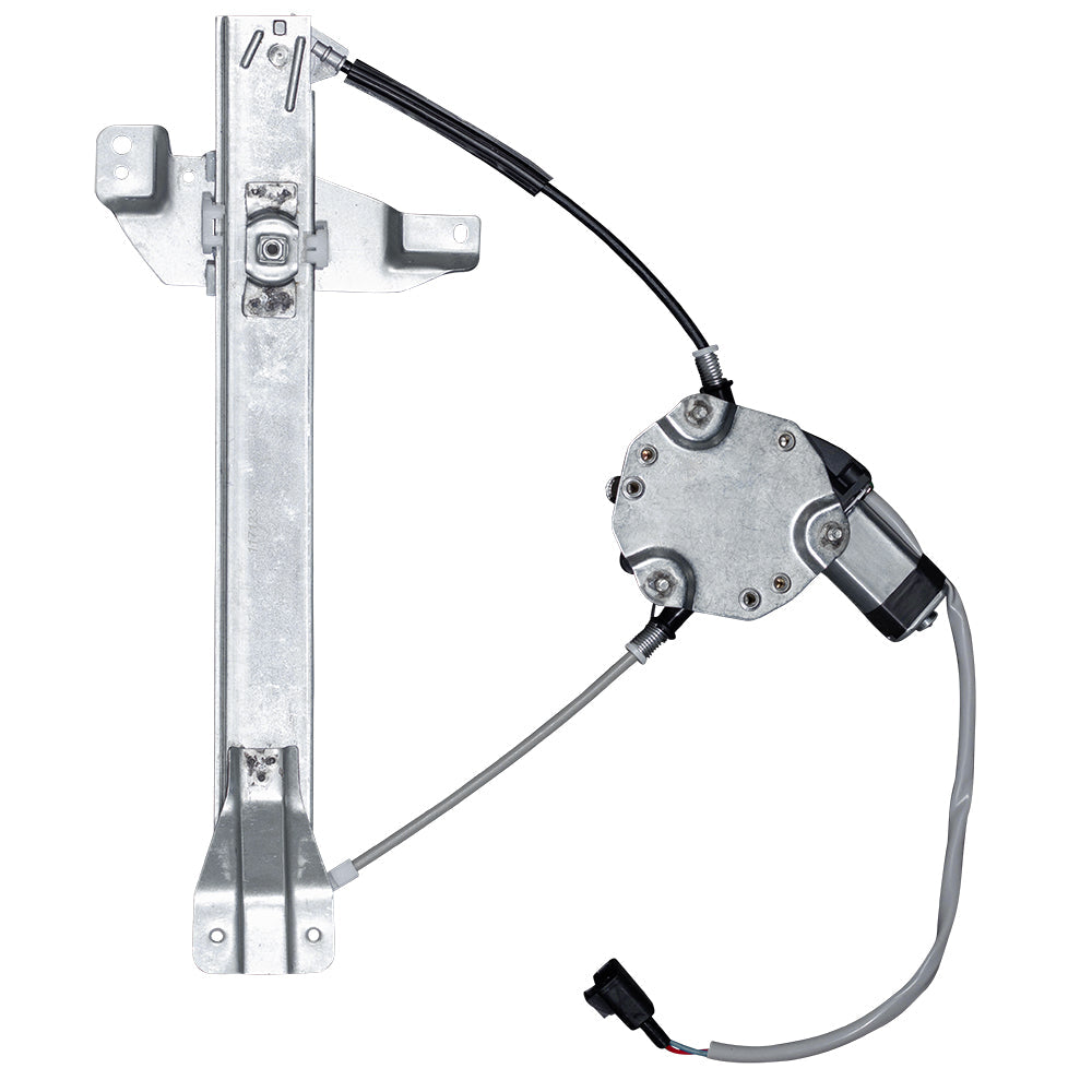 Set Rear Power Window Regulators with Lift Motors Compatible with 2006-2013 Impala 19180071 19180070