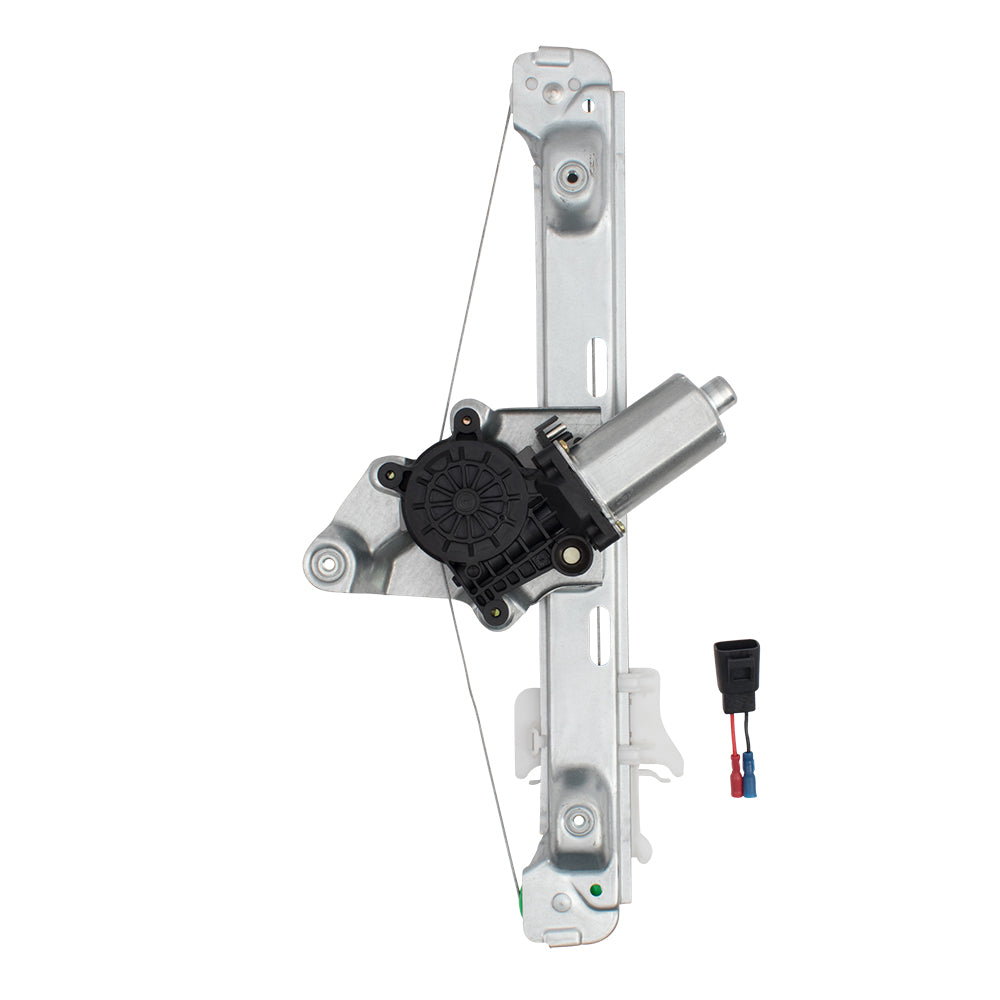 Rear Driver Side Power Window Regulator with Motor Compatible with 2005-2007 Malibu/ 2005-2007 Malibu Maxx/ 2008 Malibu Classic