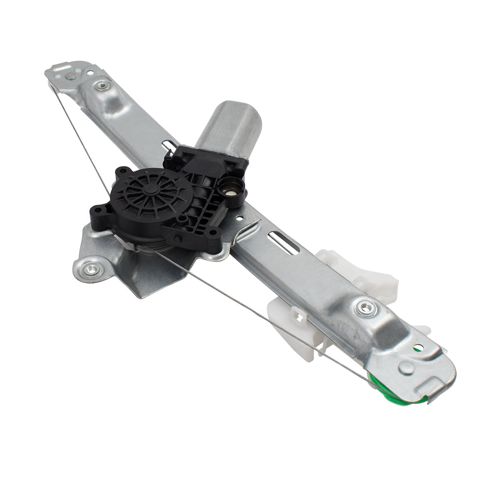 Rear Driver Side Power Window Regulator with Motor Compatible with 2005-2007 Malibu/ 2005-2007 Malibu Maxx/ 2008 Malibu Classic