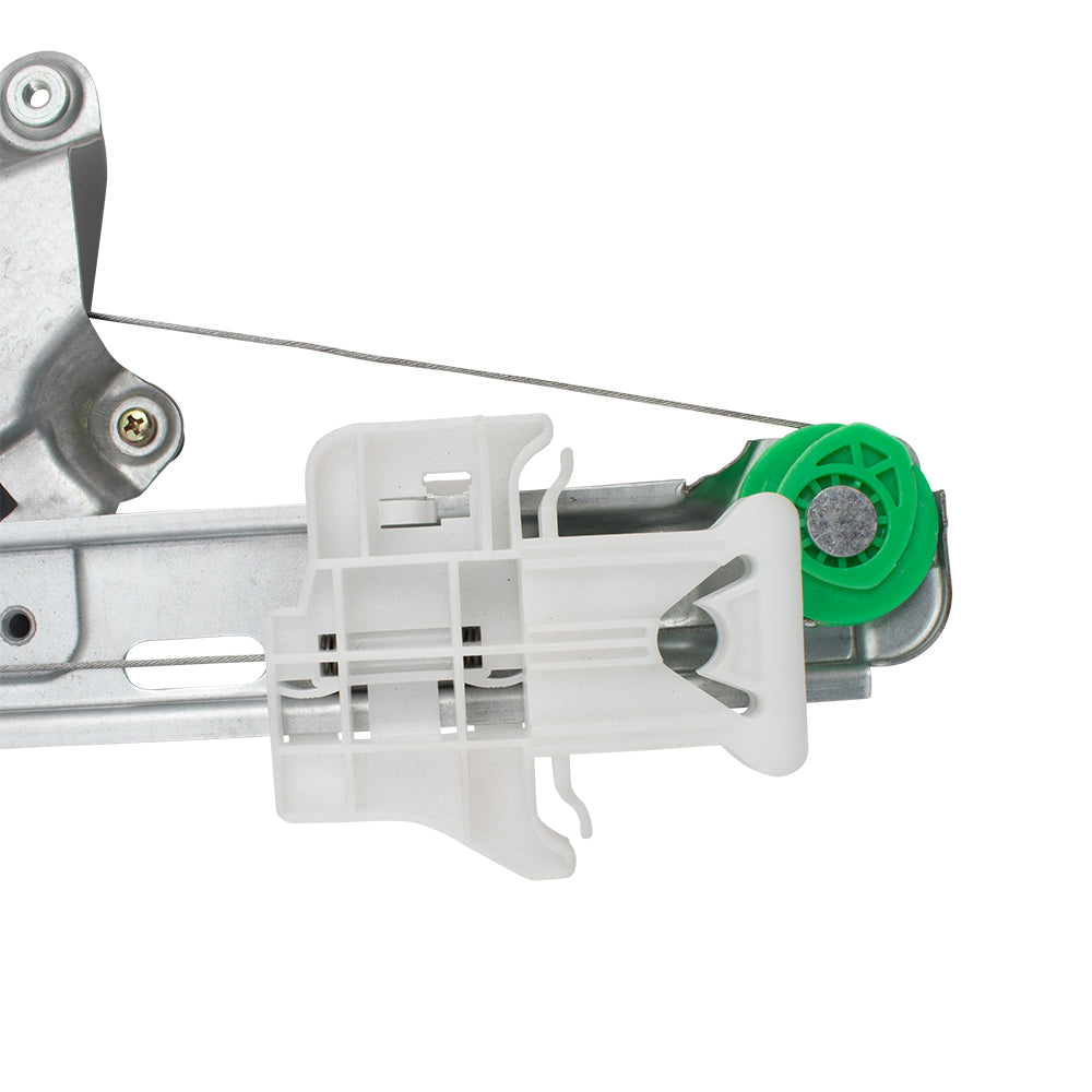 Rear Driver Side Power Window Regulator with Motor Compatible with 2005-2007 Malibu/ 2005-2007 Malibu Maxx/ 2008 Malibu Classic