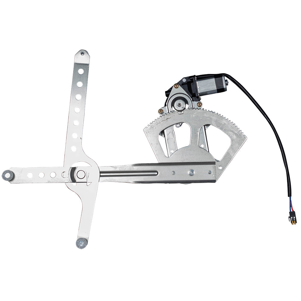 Set Front Power Window Regulators with Lift Motors Compatible with 88-02 C/K Pickup Truck 22071949 22071948