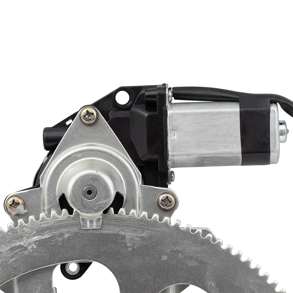 Set Front Power Window Regulators with Lift Motors Compatible with 88-02 C/K Pickup Truck 22071949 22071948