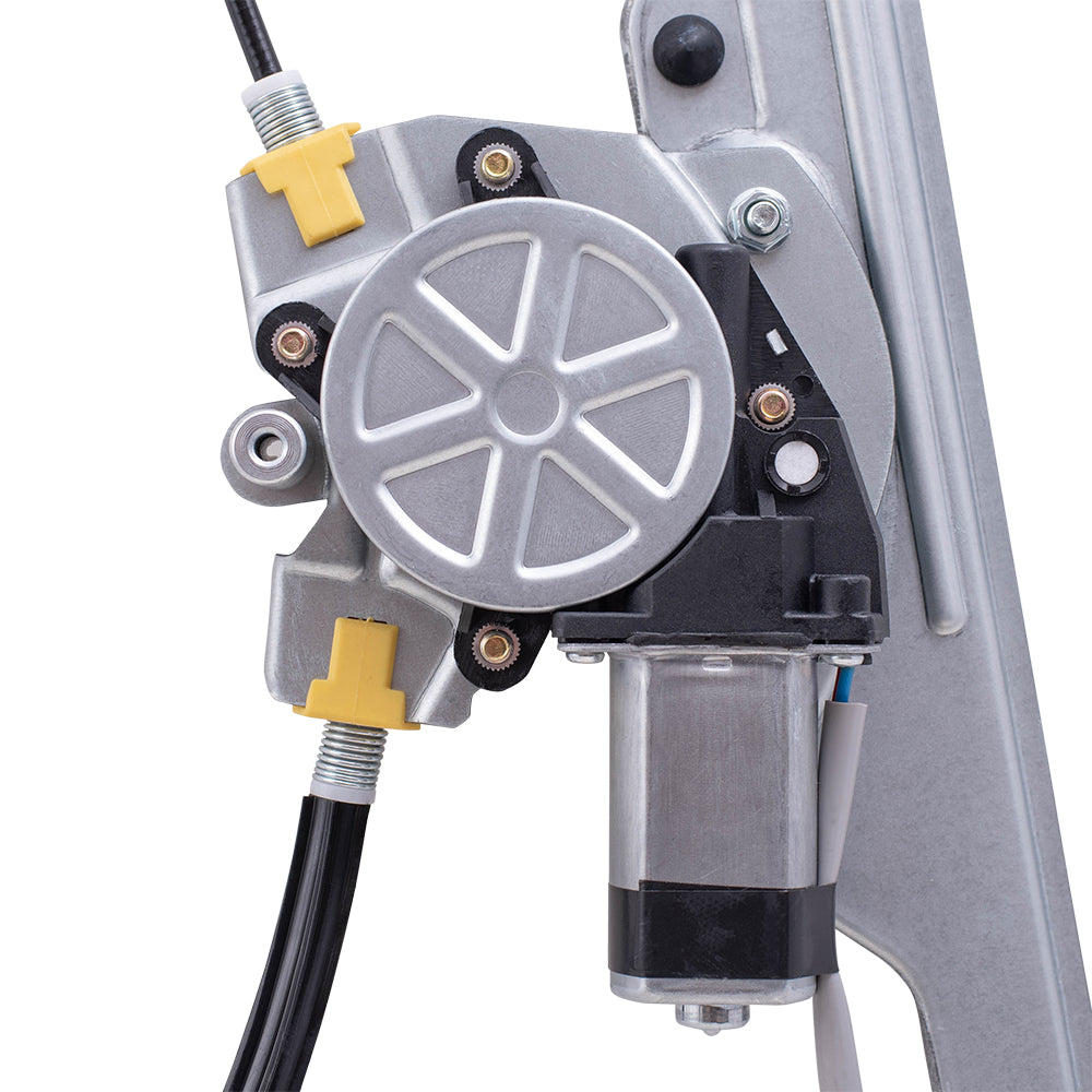 Driver Front Power Window Regulator and Lift Motor Assembly Compatible with 1999-2007 Silverado Sierra Pickup Truck 19120846