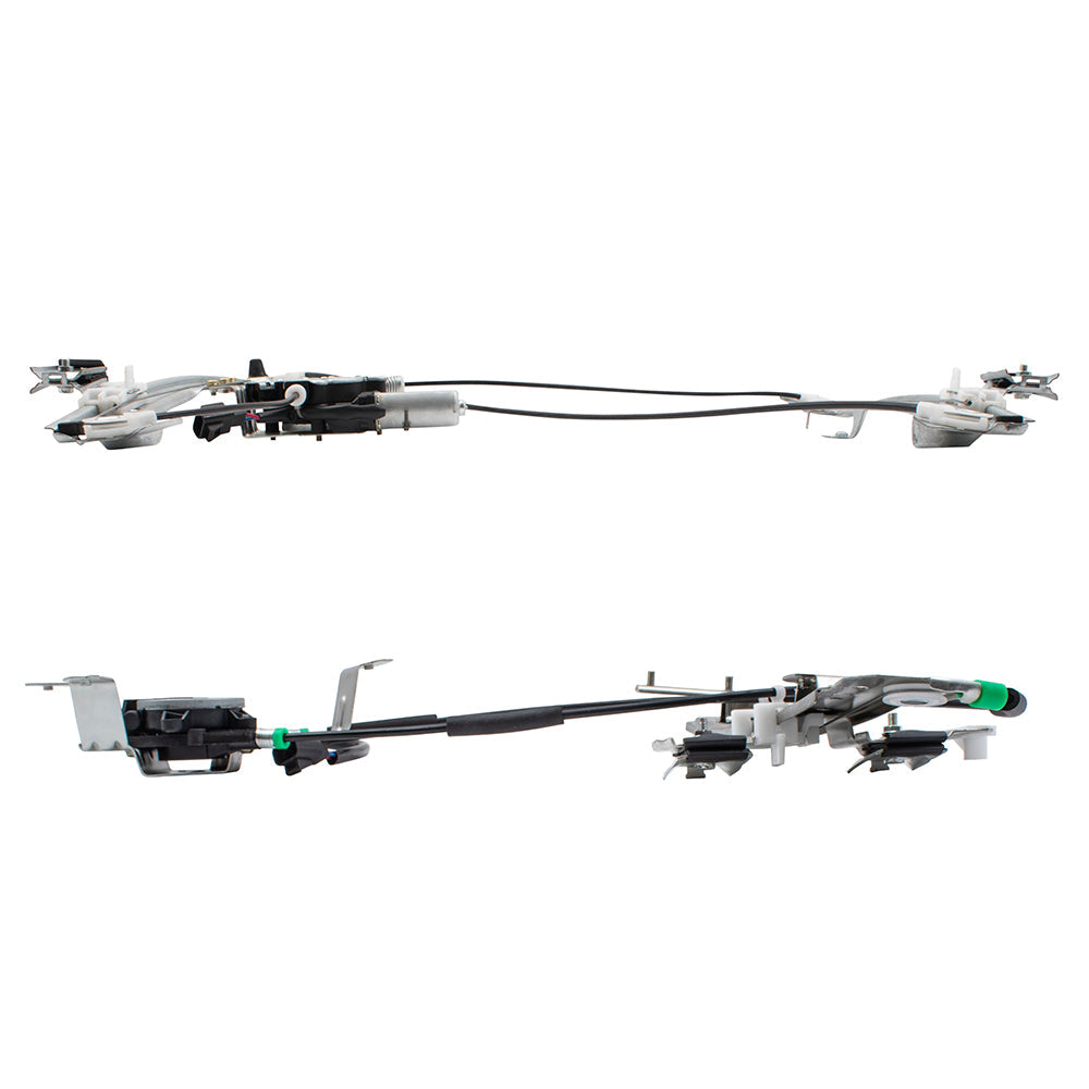 4 Pc Front & Rear Set Power Window Regulators with Motors Compatible with 2000-06 Tahoe Yukon 2002-2006 Escalade