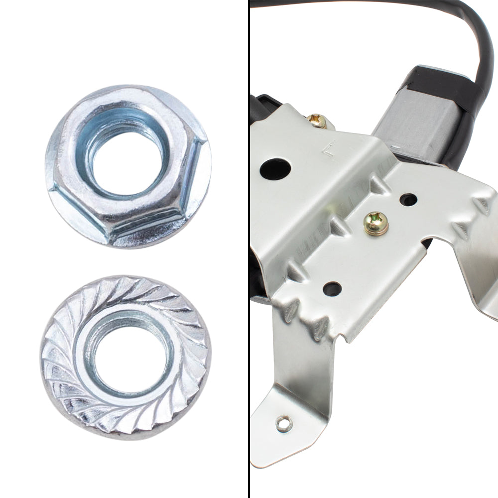 4 Pc Front & Rear Set Power Window Regulators with Motors Compatible with 2000-06 Tahoe Yukon 2002-2006 Escalade