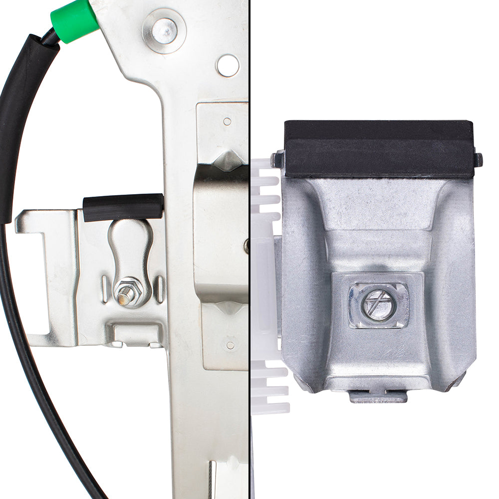 4 Pc Front & Rear Set Power Window Regulators with Motors Compatible with 2000-06 Tahoe Yukon 2002-2006 Escalade