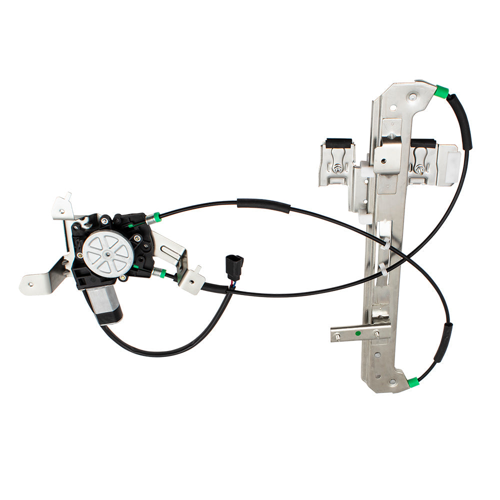 Driver Rear Power Window Regulator with Lift Motor Assembly Compatible with 00-06 Tahoe Yukon & Denali Escalade 19260050