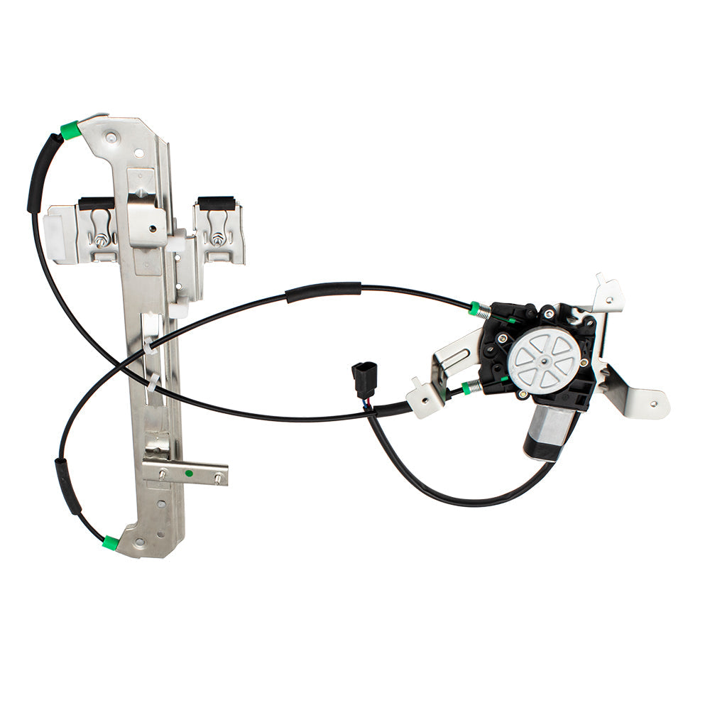 Passenger Rear Power Window Regulator with Lift Motor Assembly Compatible with 00-06 Tahoe Yukon & Denali Escalade 19260051