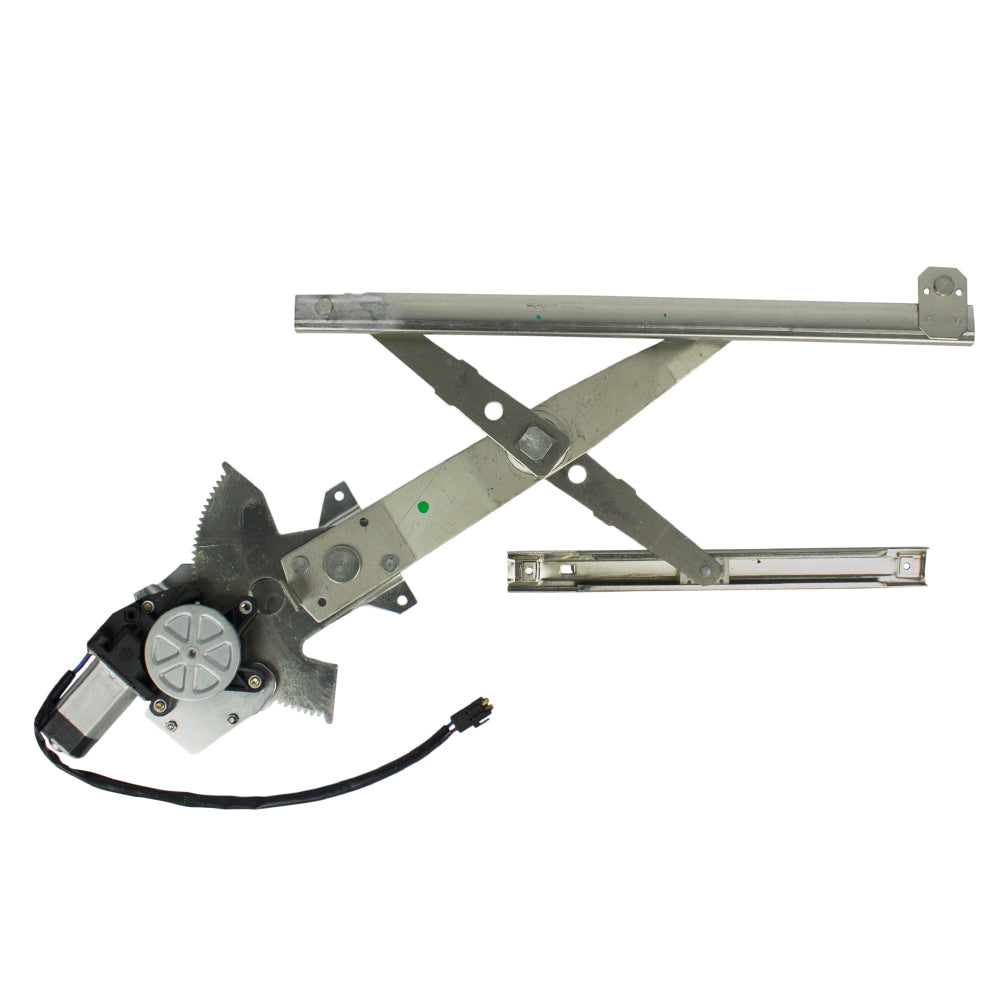 Driver Front Power Window Regulator with Lift Motor Assembly Compatible with 1992-1998 Skylark Achieva Grand Am Sedan 16621659
