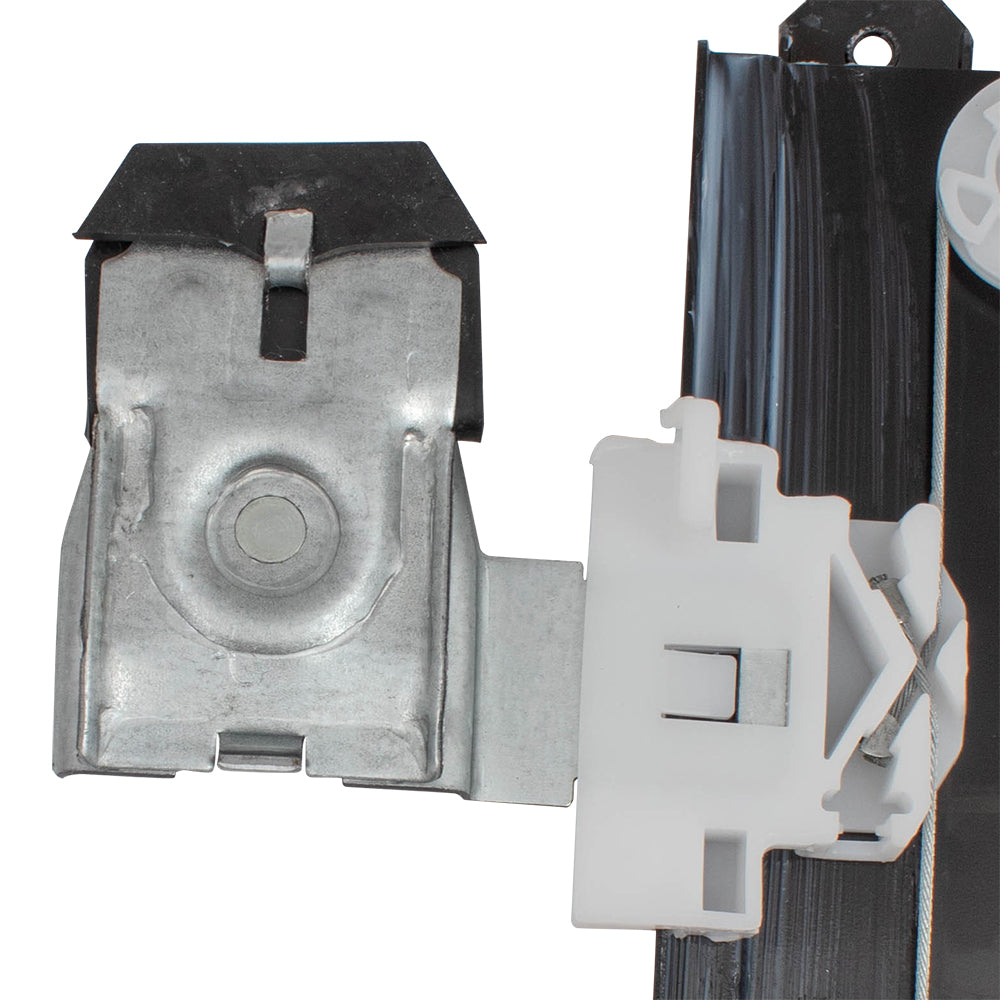 Passenger Rear Power Window Regulator and Lift Motor Assembly Compatible with 2001-2007 Silverado Sierra Pickup Truck 19301980