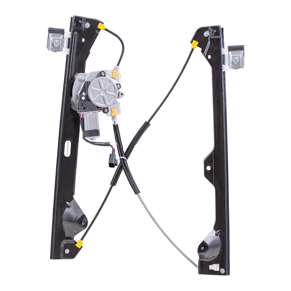 Power Window Regulators Set fits Cadillac GMC Chevy Pickup SUV Rear Pair w/Motor