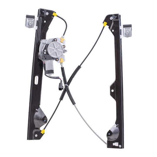 Power Window Regulators Set fits Cadillac GMC Chevy Pickup SUV Rear Pair w/Motor