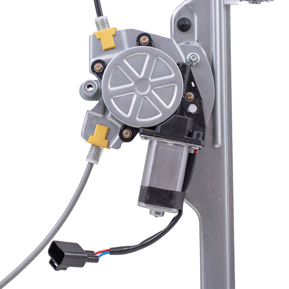 Driver Front Power Window Regulator and Lift Motor Assembly Compatible with 2007-2014 Tahoe Yukon & Yukon XL 19251355