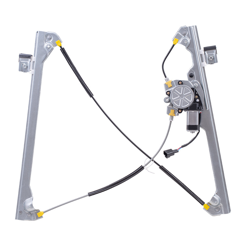 Driver Front Power Window Regulator and Lift Motor Assembly Compatible with 2007-2014 Tahoe Yukon & Yukon XL 19251355
