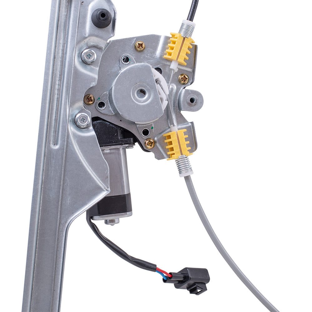 Driver Front Power Window Regulator and Lift Motor Assembly Compatible with 2007-2014 Tahoe Yukon & Yukon XL 19251355