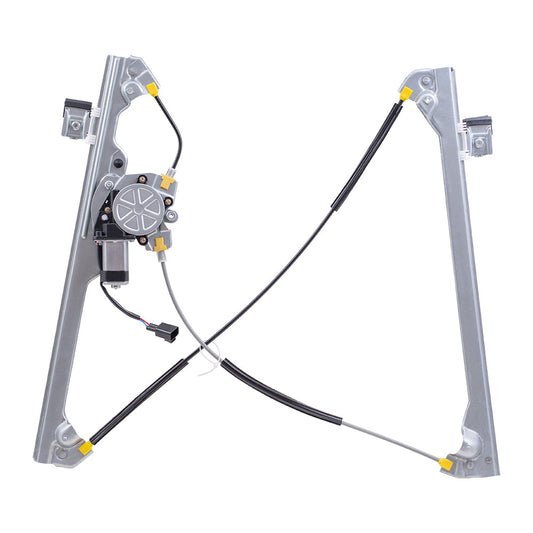 Set Front Power Window Regulators with Lift Motors Compatible with 2007-2014 Tahoe Yukon & Yukon XL 19251355 25885879