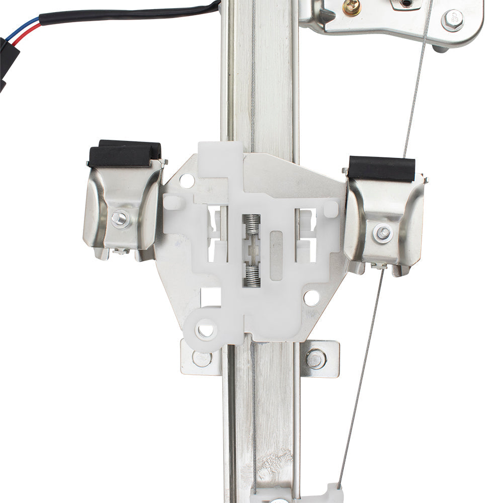 Driver Rear Power Window Regulator and Lift Motor Assembly Compatible with 2007-2013 Silverado Sierra Extended Cab Pickup Truck 25885884