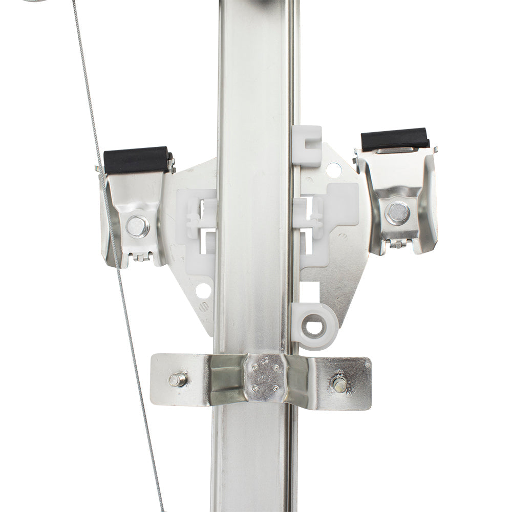 Driver Rear Power Window Regulator and Lift Motor Assembly Compatible with 2007-2013 Silverado Sierra Extended Cab Pickup Truck 25885884