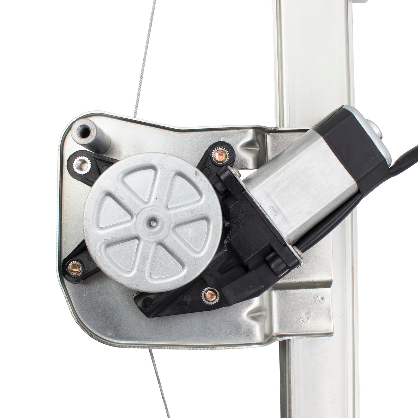 Passenger Rear Power Window Regulator and Lift Motor Assembly Compatible with 07-13 Silverado Sierra Extended Cab Pickup Truck 25885885