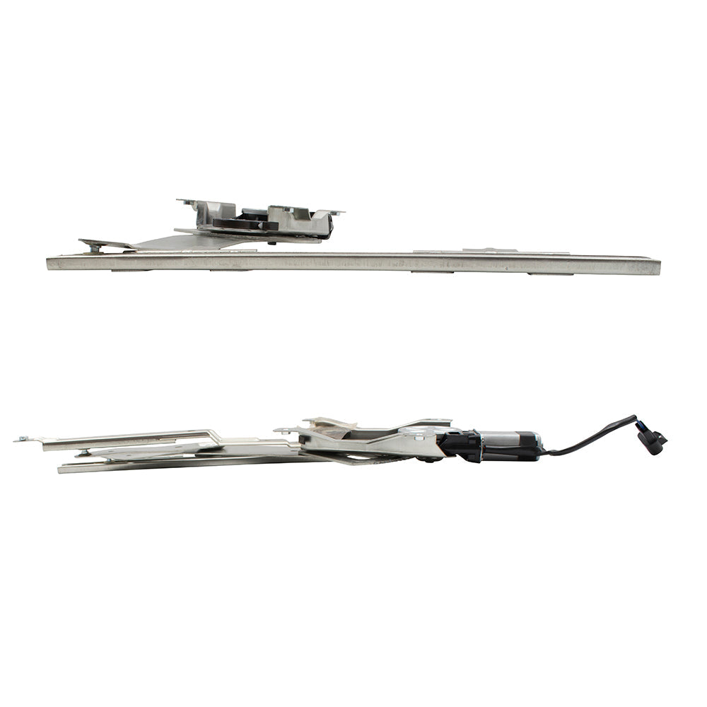 4 Pc Set Power Window Regulators with Motors Compatible with 1996-2002 S Series SL SW Sedan Wagon