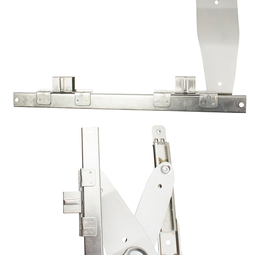 4 Pc Set Power Window Regulators with Motors Front & Rear Compatible with 1996-2002 S Series SL SW Sedan Wagon