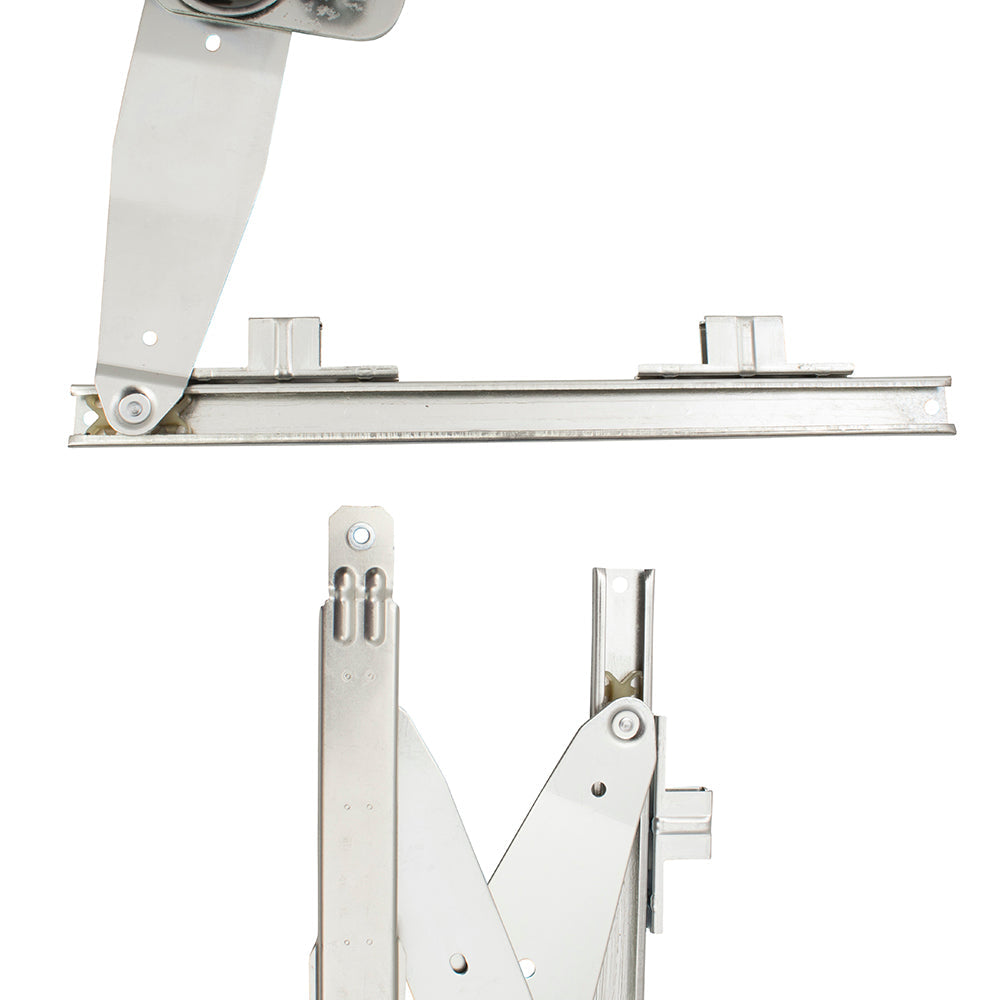 4 Pc Set Power Window Regulators with Motors Front & Rear Compatible with 1996-2002 S Series SL SW Sedan Wagon