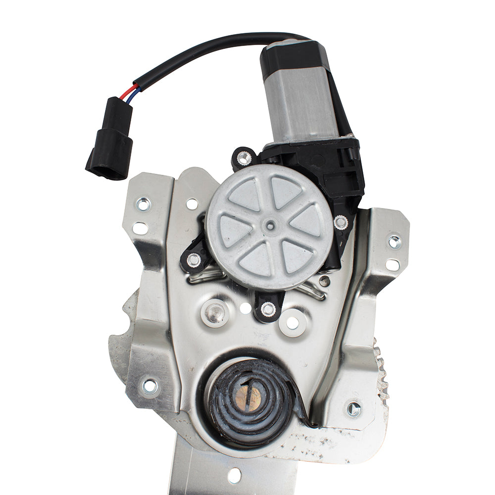 Driver Rear Power Window Regulator with Lift Motor Assembly Compatible with 96-02 S Series Sedan Wagon 21171235