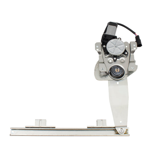 Passenger Rear Power Window Regulator & Motor Assembly Compatible with 1996-2002 S Series Sedan Wagon 21171234