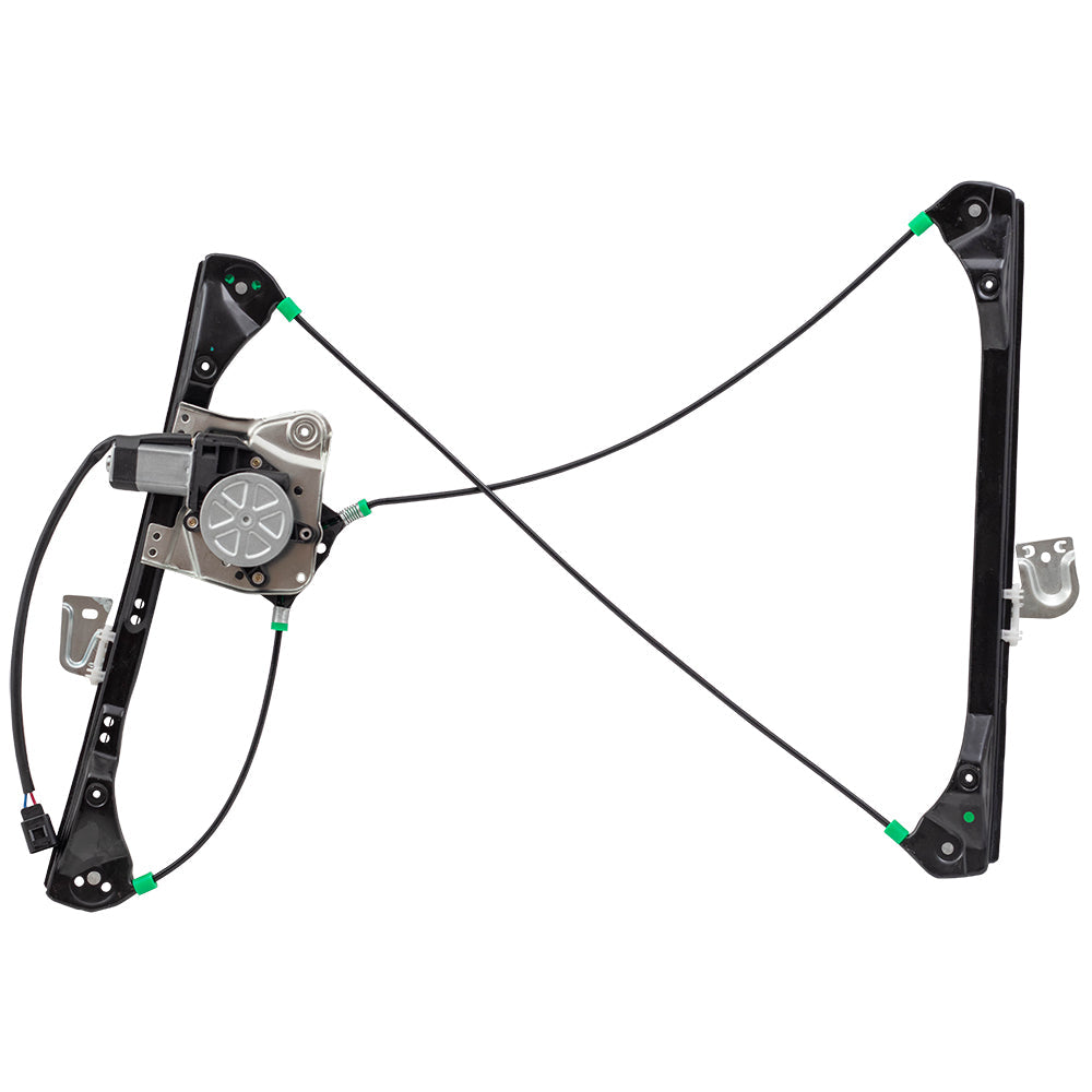 Set Power Window Regulators with Lift Motors Compatible with 1999-2005 Grand Am 1999-2004 Alero Coupe 22702141 22702142