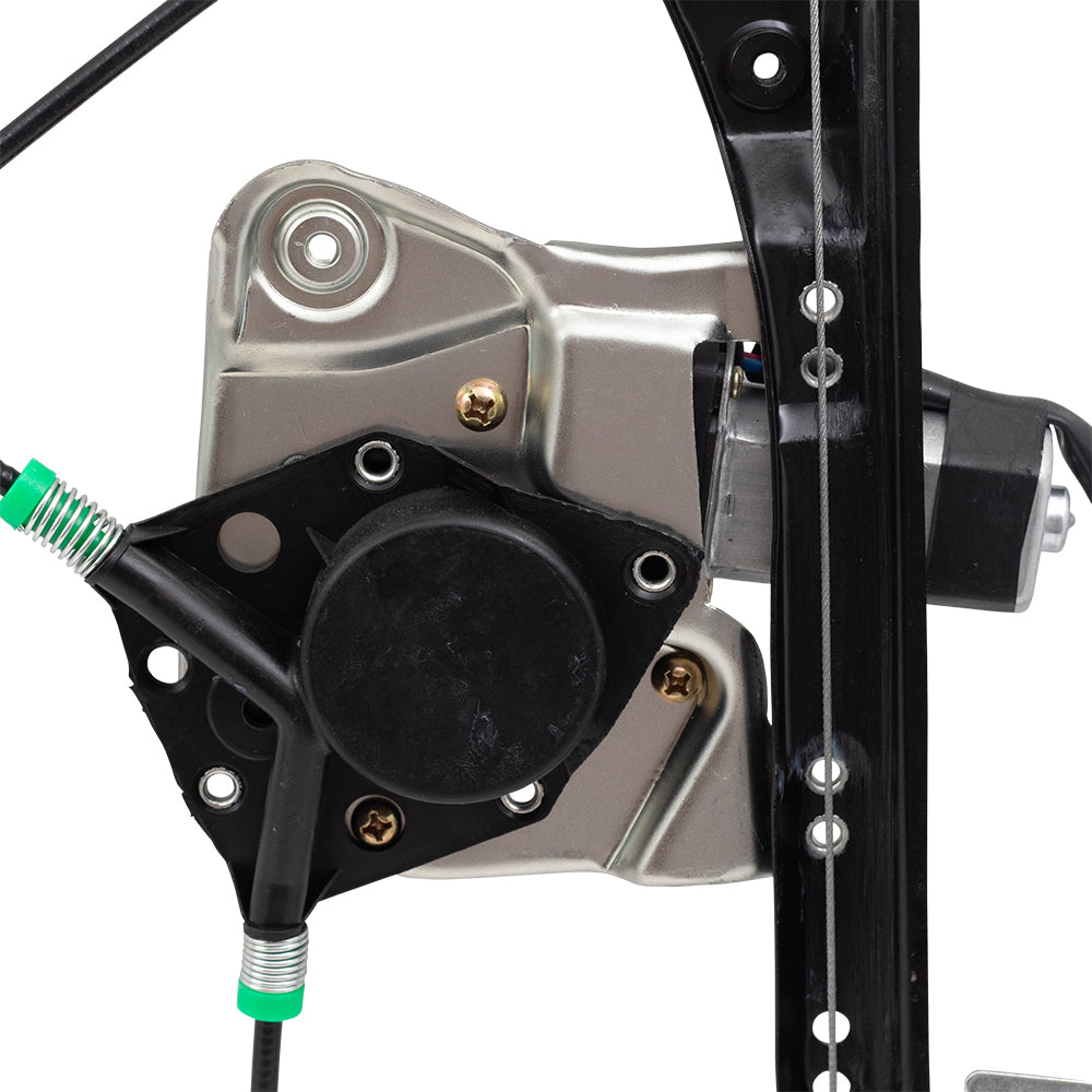 Set Power Window Regulators with Lift Motors Compatible with 1999-2005 Grand Am 1999-2004 Alero Coupe 22702141 22702142