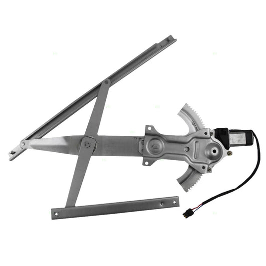 Driver Front Power Window Regulator with Lift Motor Assembly Compatible with 92-97 Skylark Achieva Grand Am Coupe 16636617