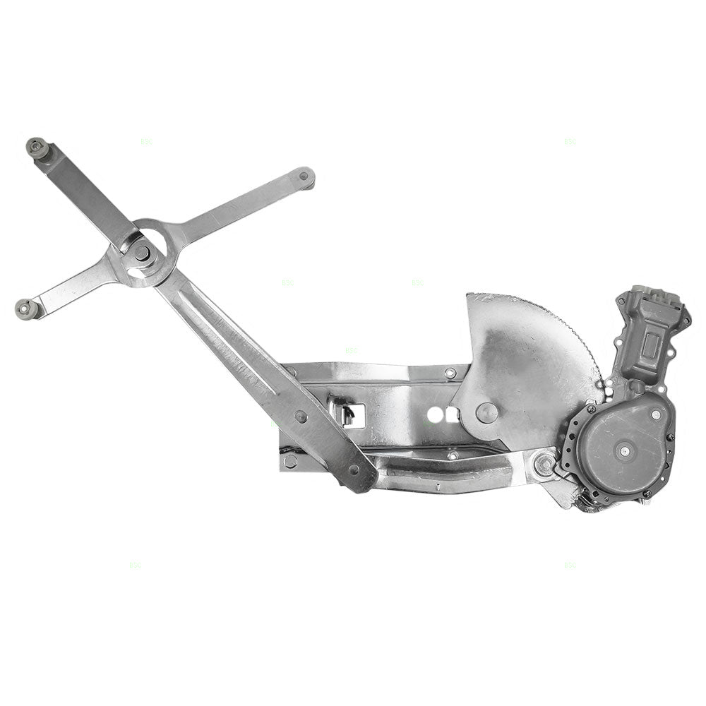 Front Driver Power Window Regulator with Lift Motor Compatible with 1982-1986 GM C/K Pickup