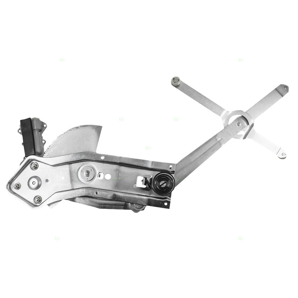 Front Driver Power Window Regulator with Lift Motor Compatible with 1982-1986 GM C/K Pickup