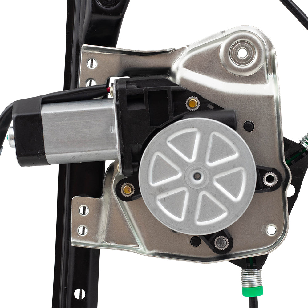 Set Front Power Window Regulators with Lift Motors Compatible with 99-05 Grand Am Sedan 22702137 22702138