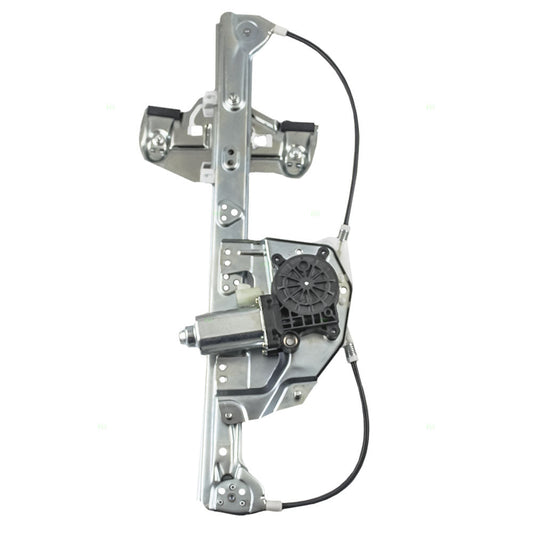 Driver Rear Power Window Regulator with Lift Motor Assembly Compatible with 2000-2005 DeVille 19244838