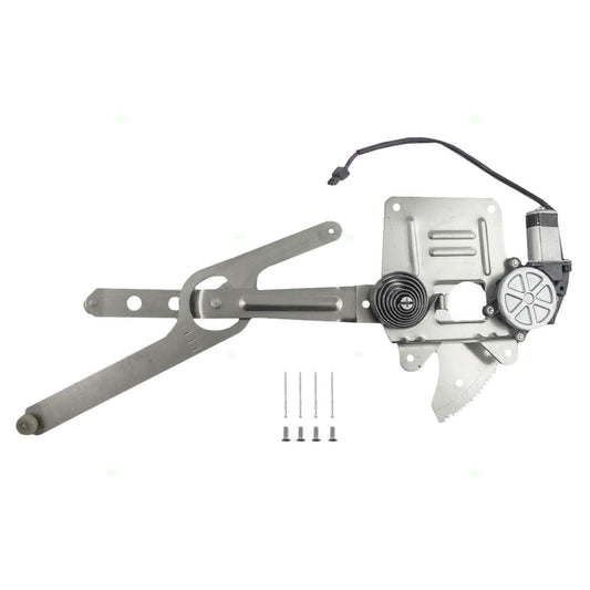 Passenger Front Power Window Regulator with Lift Motor Assembly Compatible with 94-04 S10 Pickup Sonoma Blazer Jimmy Bravada Hombre