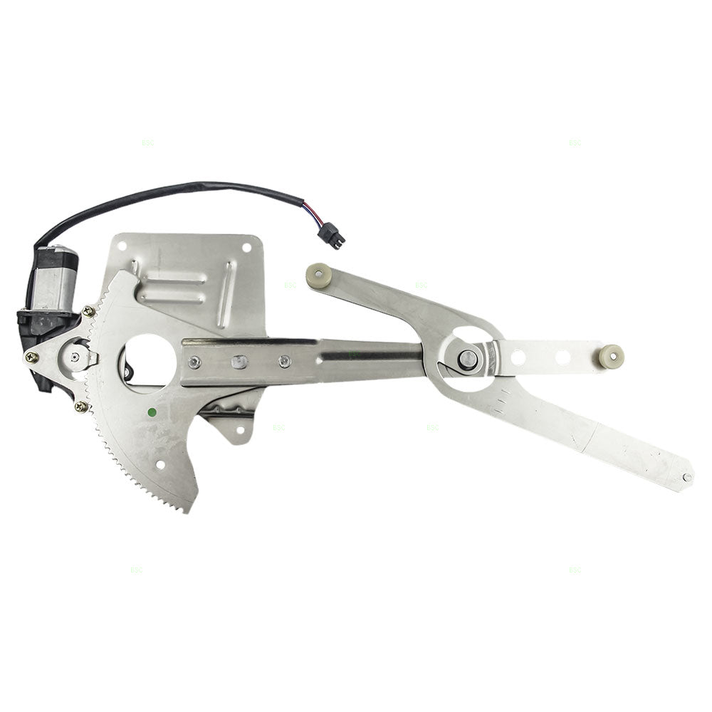 Passenger Front Power Window Regulator with Lift Motor Assembly Compatible with 94-04 S10 Pickup Sonoma Blazer Jimmy Bravada Hombre