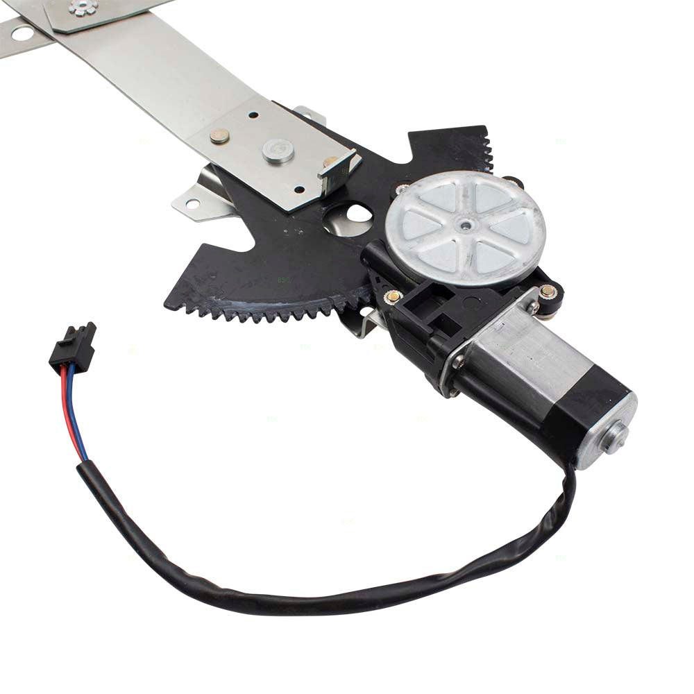 6 Pc Set Front Power Window Regulators with Motors Kit Compatible with 1995-2005 Cavalier Sunfire Sedan