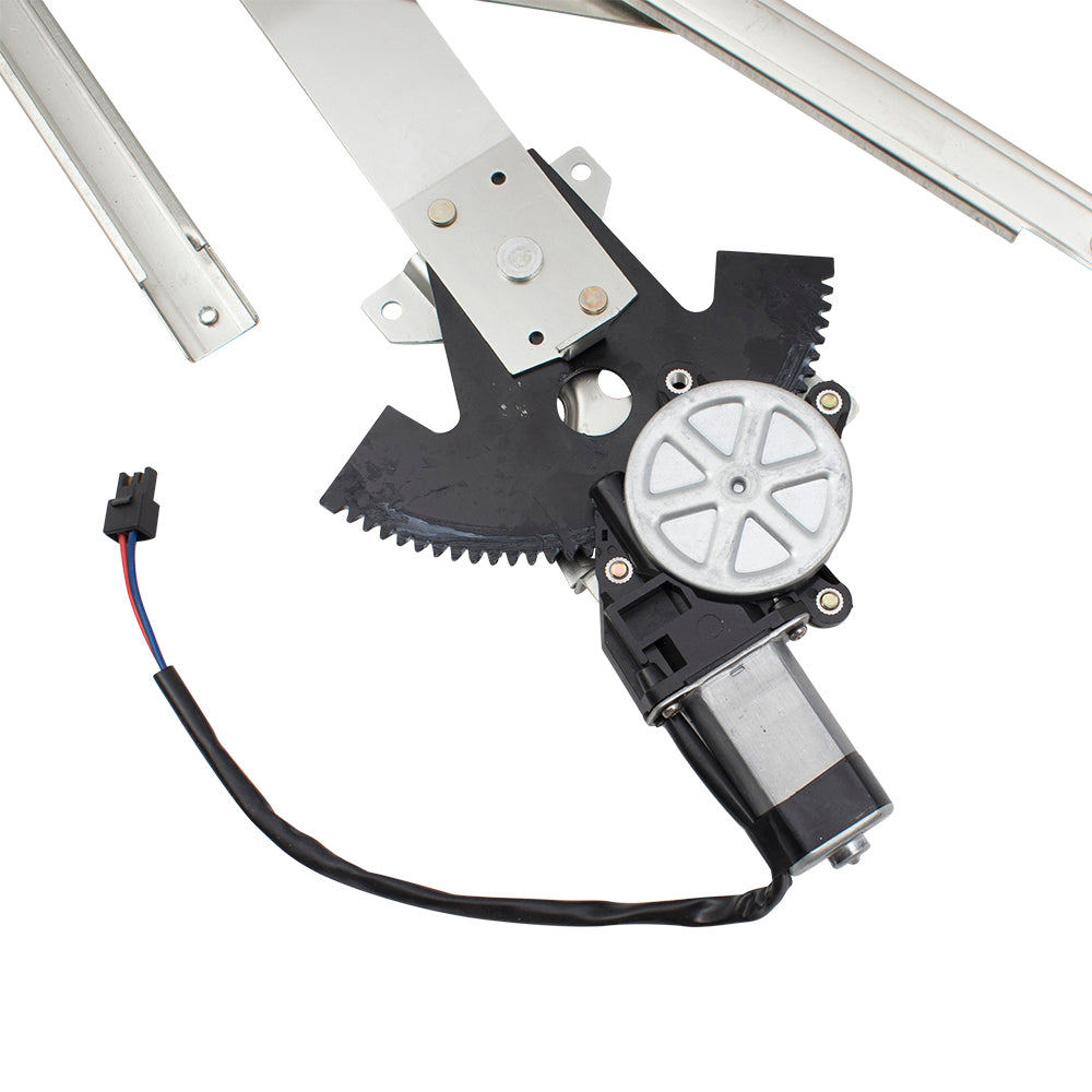Driver Front Power Window Regulator with Lift Motor Assembly Compatible with 1995-2005 Cavalier Sunfire Sedan 15218051