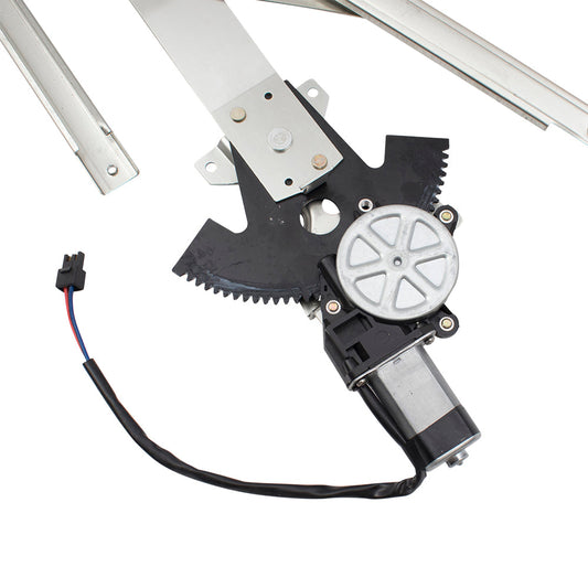 Driver Front Power Window Regulator with Lift Motor Assembly Compatible with 1995-2005 Cavalier Sunfire Sedan 15218051