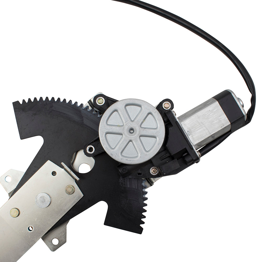 6 Pc Set Front Power Window Regulators with Motors Kit Compatible with 1995-2005 Cavalier Sunfire Coupe