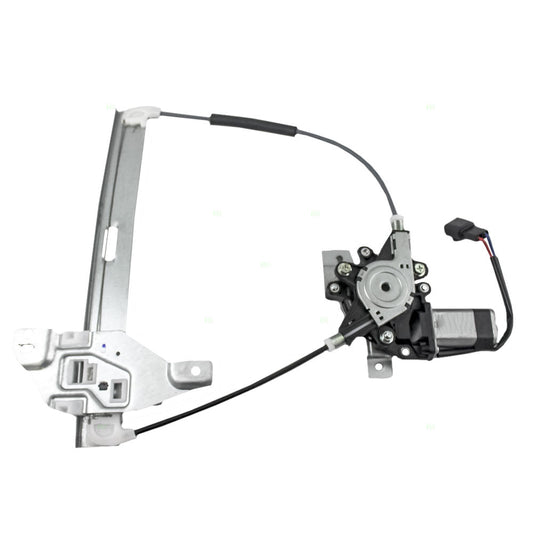 Passenger Rear Power Window Regulator with Lift Motor Assembly Compatible with 2000-2005 Impala 10338856
