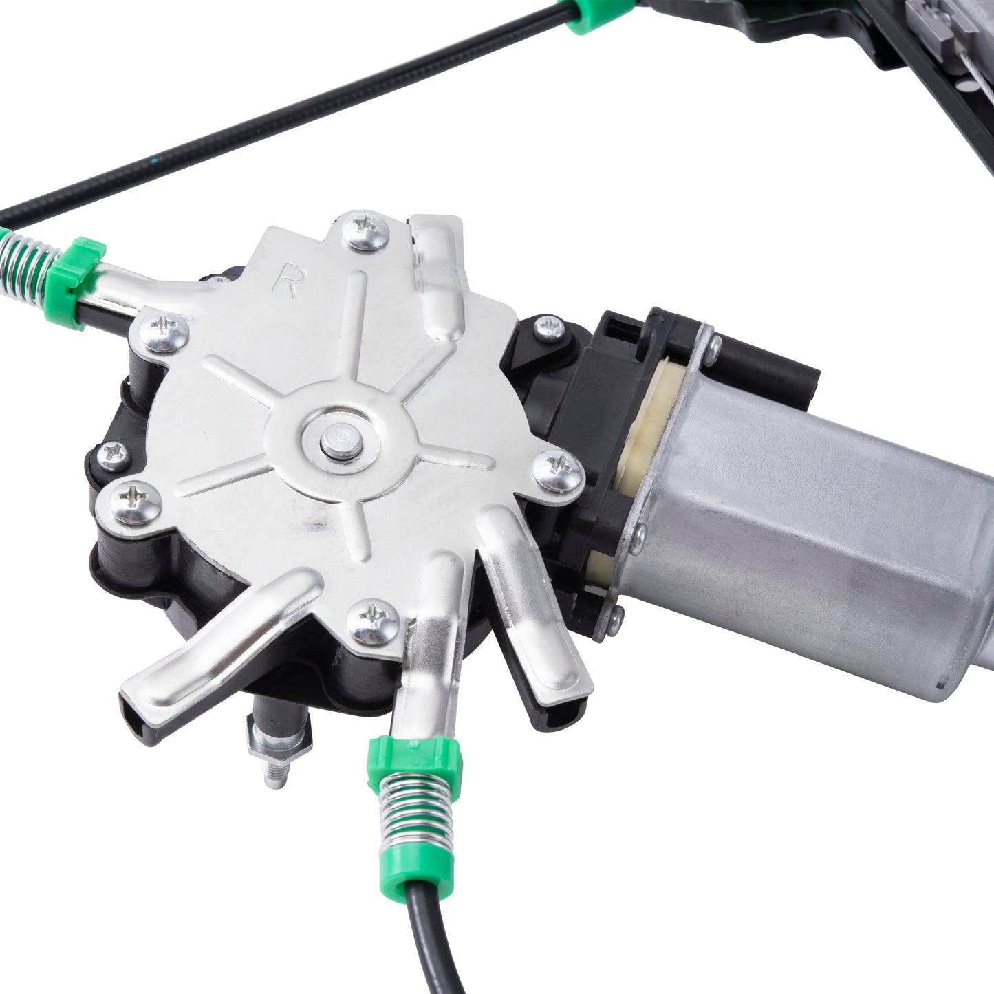 Set Front Power Window Regulators with Lift Motors Compatible with 1997-2004 Corvette C5 10344131 15781690